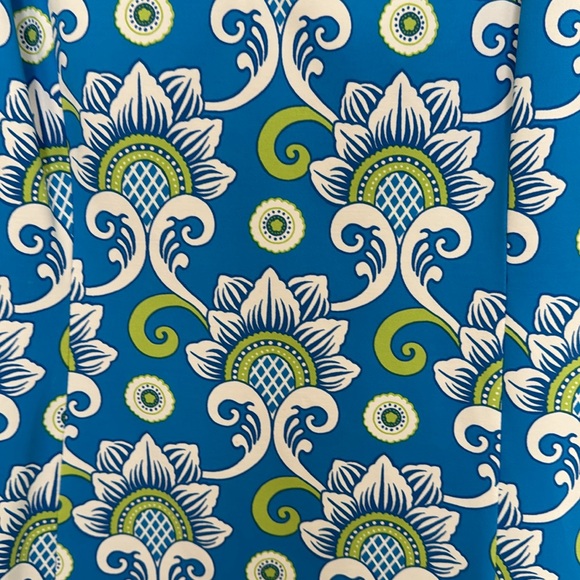 J. McLaughlin Catalina Cloth Dress, Blue & Green, XS - Picture 3 of 8